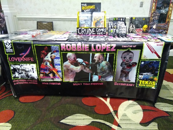 Crude Comics Inc. at Crypticon Minneapolis 2018