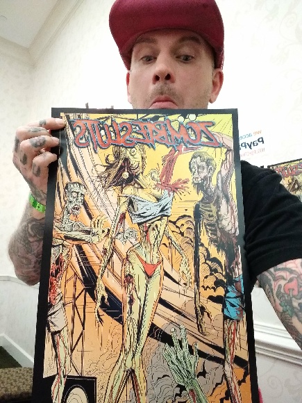 Free Zombiesluts Wet T-Shirt Poster with Purcahse