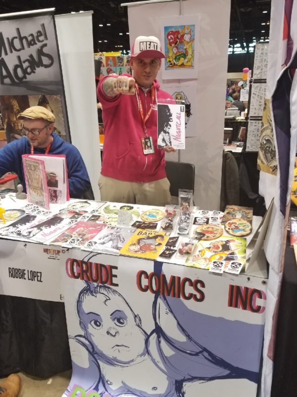 R. Lopez at C2E2 in Chicago